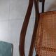 Rocking-chair en bois courbé