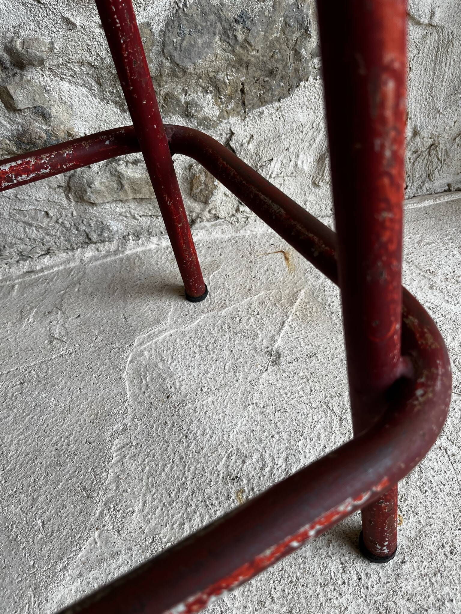 Industrial high stool - workshop