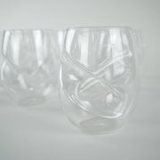 Ensemble de verres, design danois, années 1970, fabriqué au Danemark.