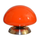 Orange mushroom lamp