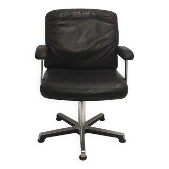 Italian leather office chair