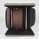 Exceptional De Sede DS50 lounge chair in black leather, Switzerland ca. 1980