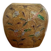 Vase émaillé vintage