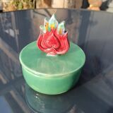 Small ceramic candy box