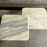 Marble nesting coffee tables, 1960s, France