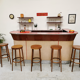 Vintage bar counter 1950