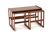 Table basse Arne Hovmand Olsen pour Mogens Kold avec 2 tables gigognes.