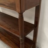 Console Louis Philippe en acajou et placage XIX siècle