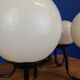 Vintage globe chandelier.