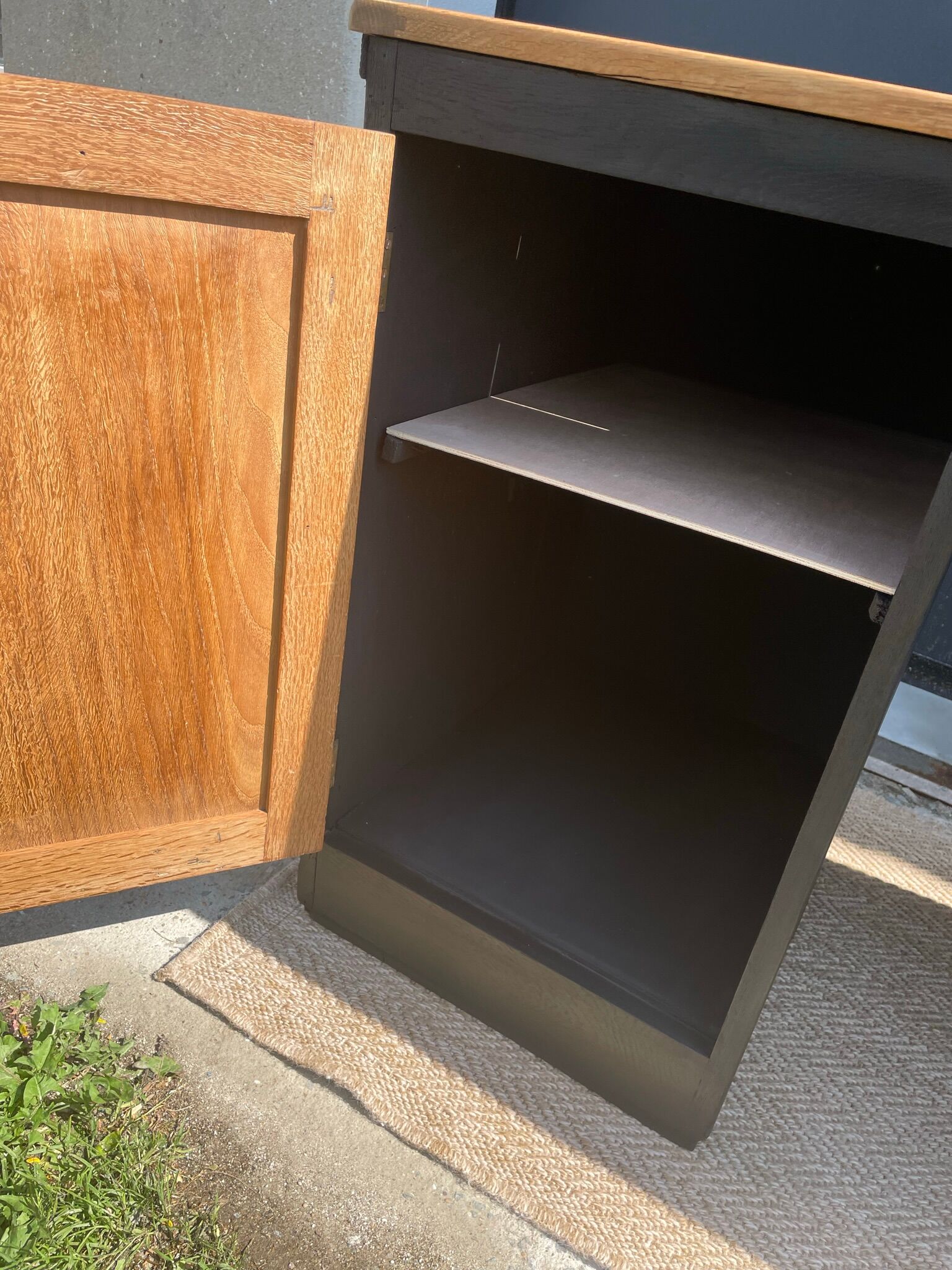 Restored oak desk