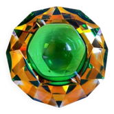 Murano glass ashtray, Flavio Poli, 1970s