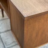 Vintage mid century modern oak desk