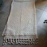 Vintage crochet curtain