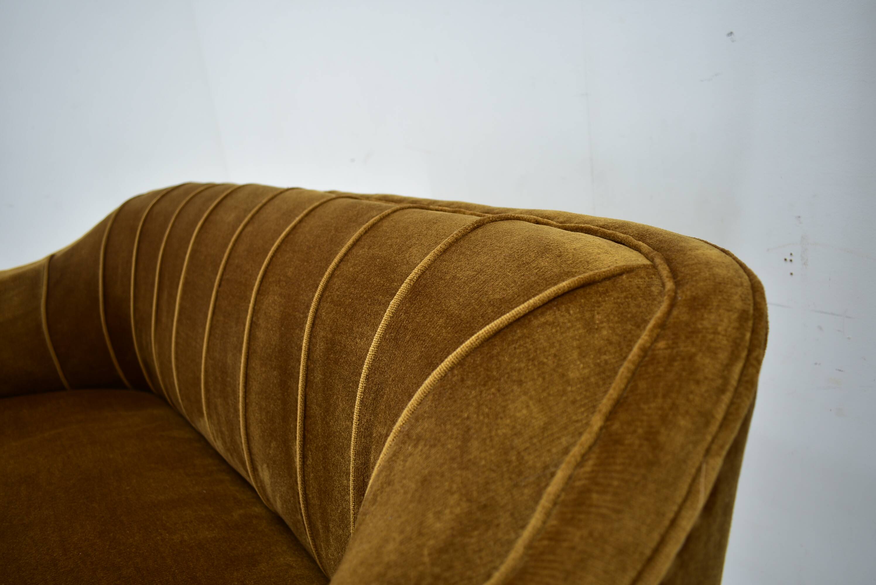 Canapé Art Déco des années 1930, Tchécoslovaquie