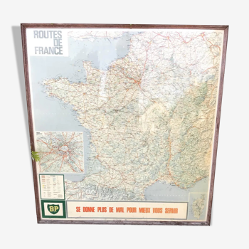 Carte routes de France
