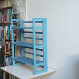 Folding bookseller's bookcase shelf