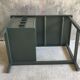 Small metal industrial desk with column of 4 drawers - industrial - 1960