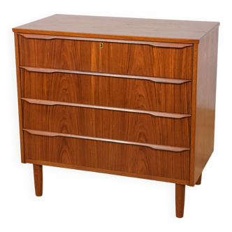 Mid-Century Danish Teak Dresser, 1960s