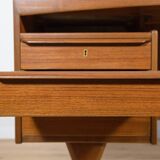 Mid-Century Freestanding teak Desk by Valdemar Mortensen, 1960s