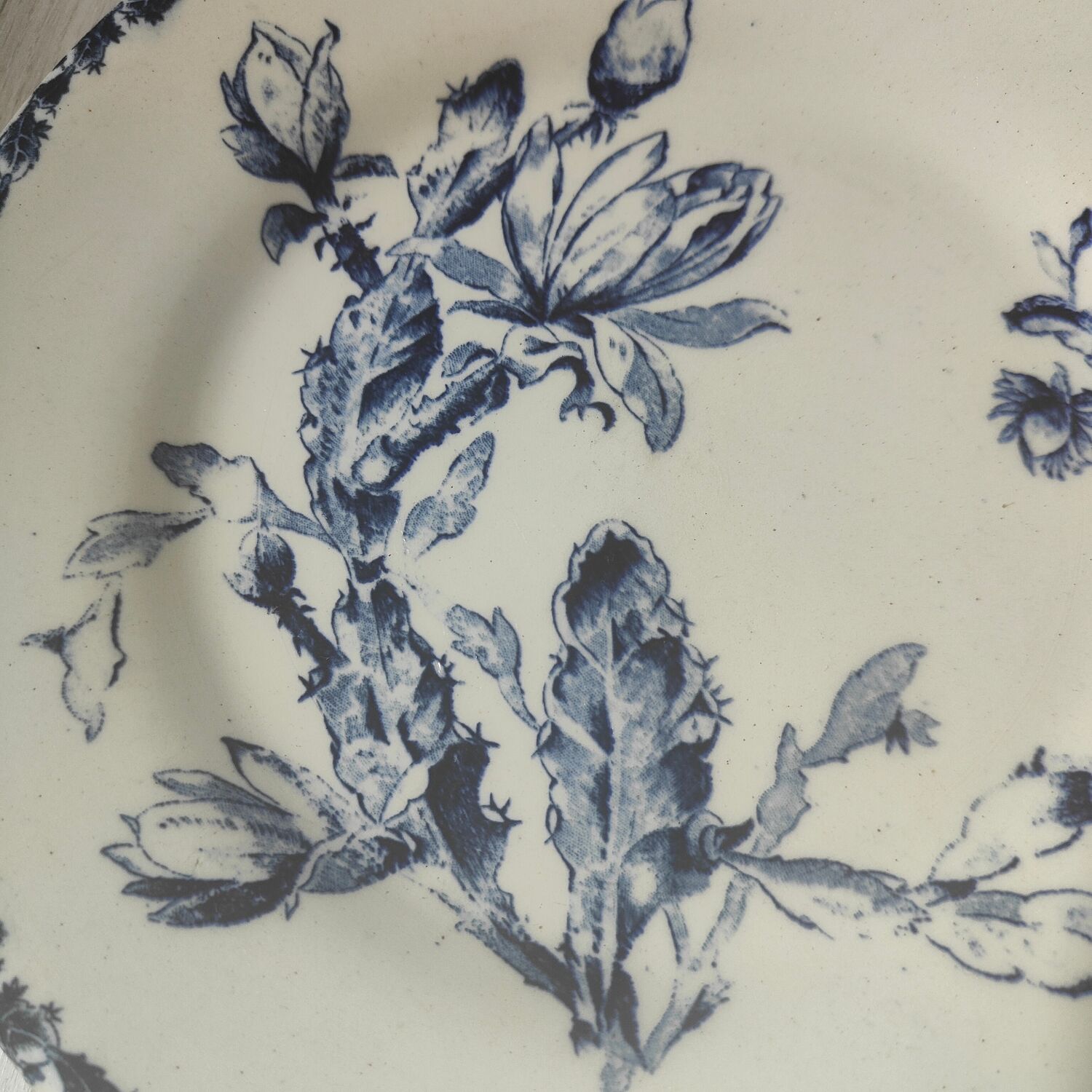 Porcelain plate gien