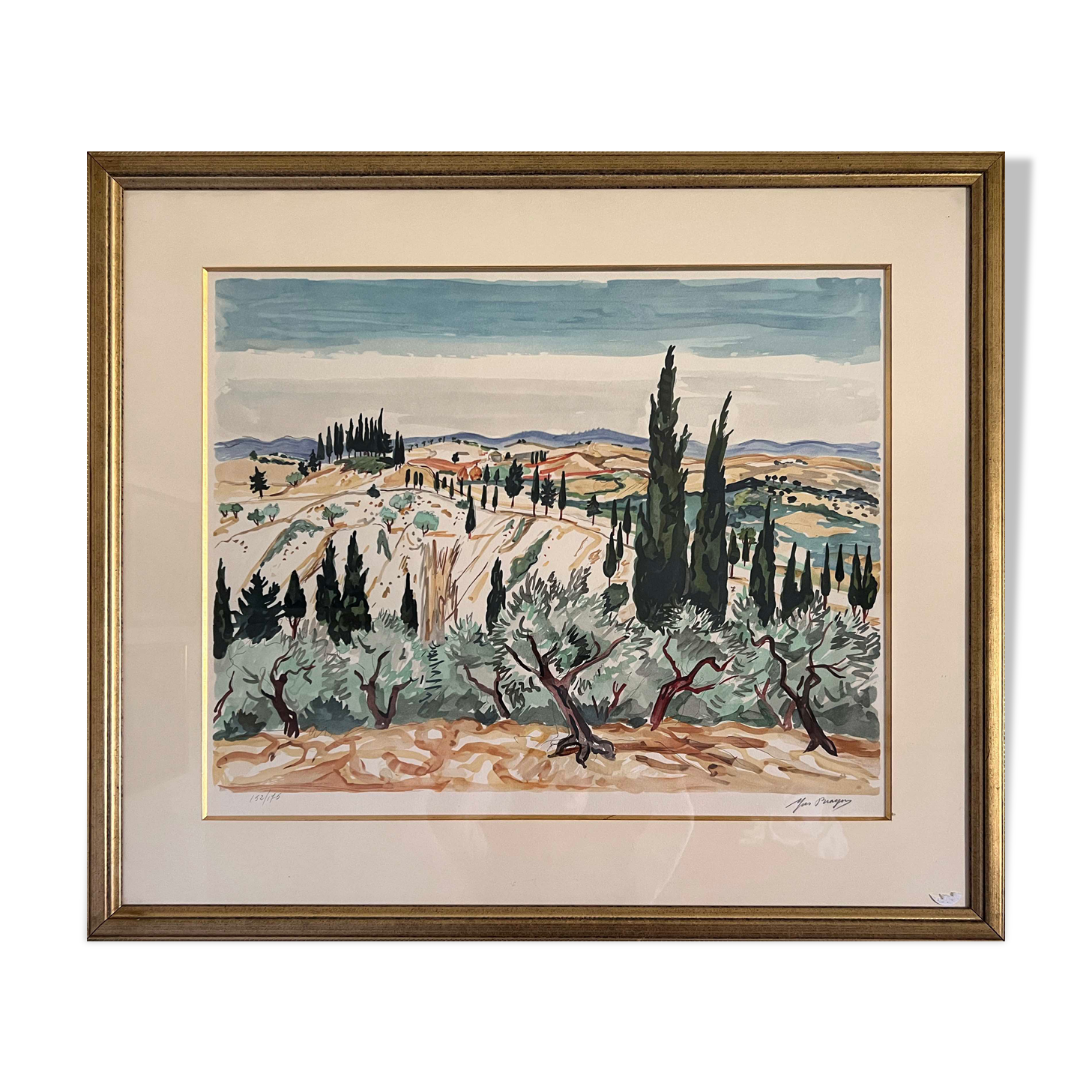 Watercolor by Gaillard Lala