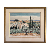 Watercolor by Gaillard Lala