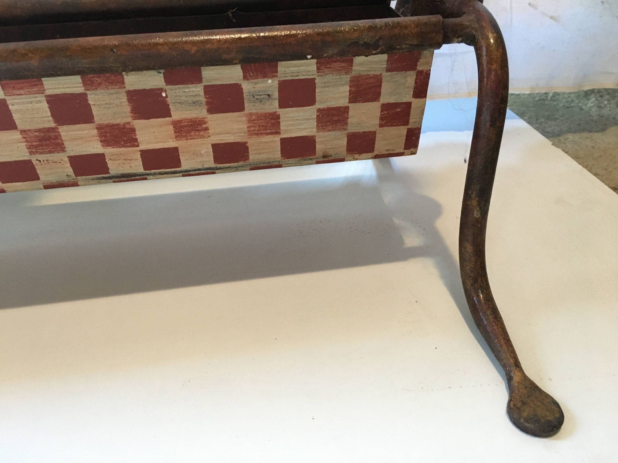 Wrought iron umbrella stand