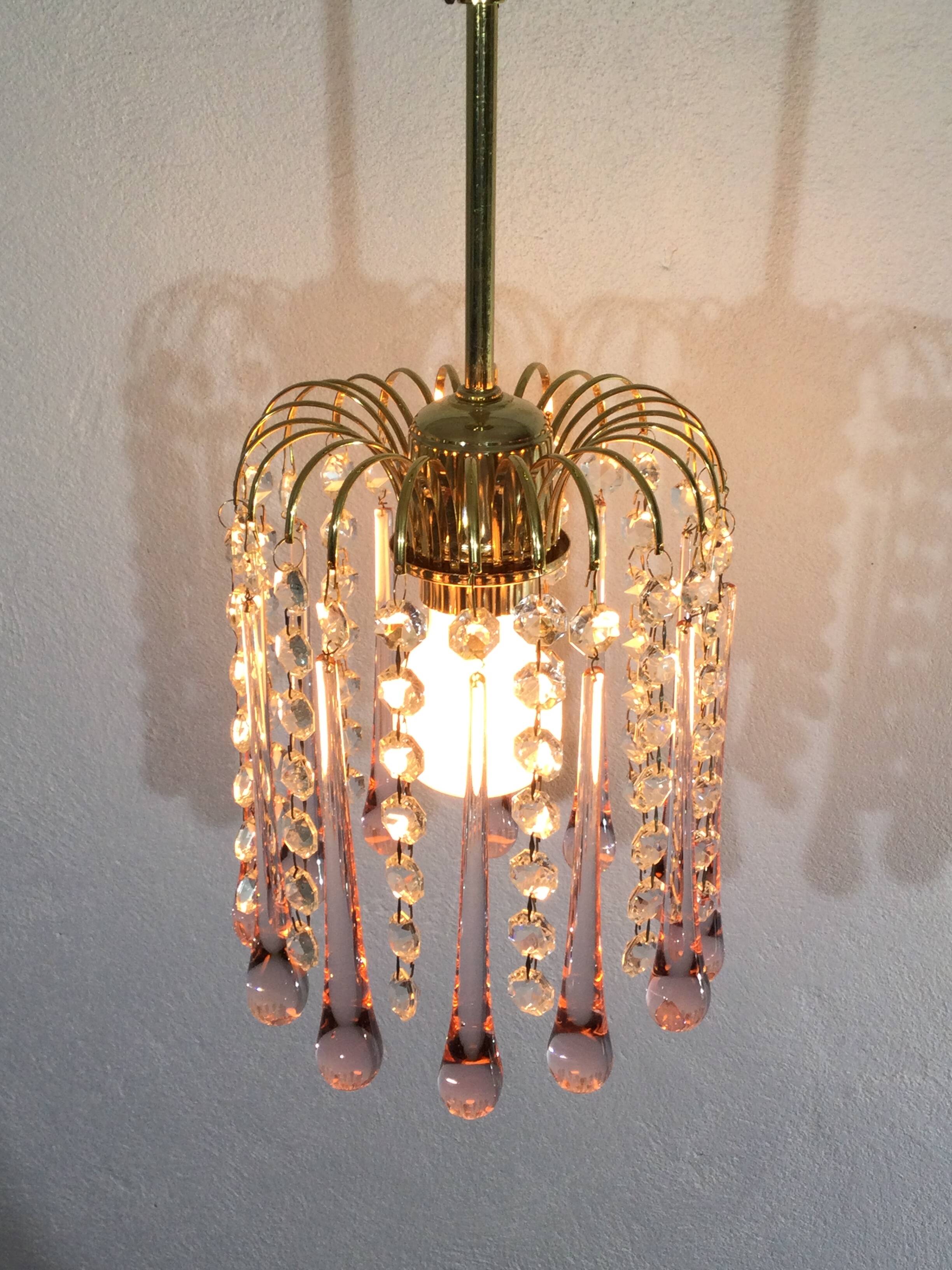 Murano 1 Light Chandelier