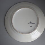 Assiette en faience HB Quimper