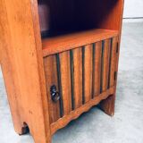 Amsterdam School Bedside Cabinet, Netherlands, 1920s