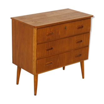 Scandinavian teak dresser, Sweden, 1960