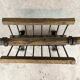 Vintage Brutalist Magazine Rack