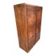 Armoire en placage de noyer restaurée d'influence Art Déco, années 1930