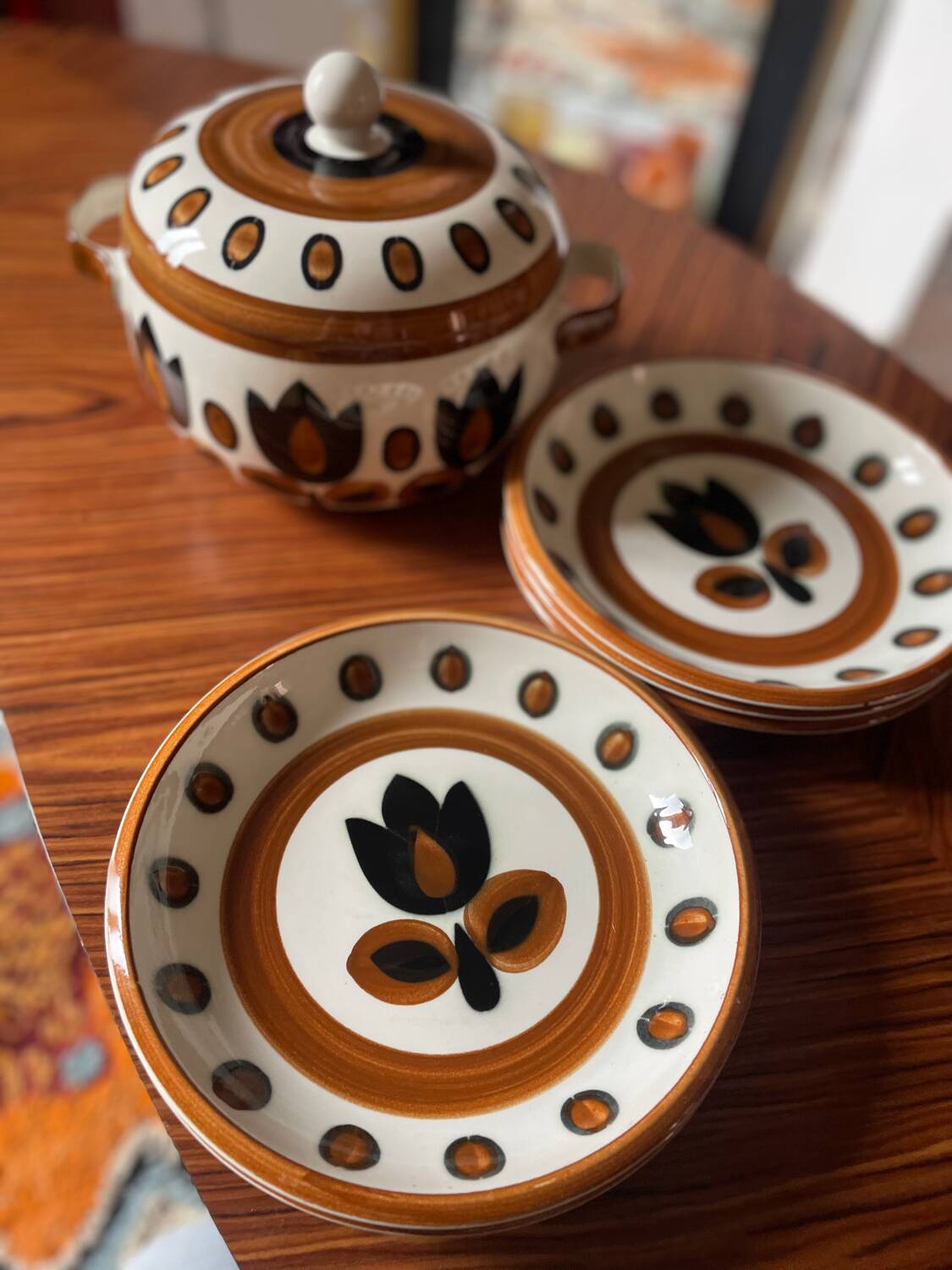 Kimono set from Boch La Louvière