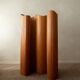 Vintage Art Deco Pine Tambour Room Divider by Jomain Baumann, 1930s