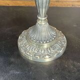 Pair of 1930s silver plated candlesticks
