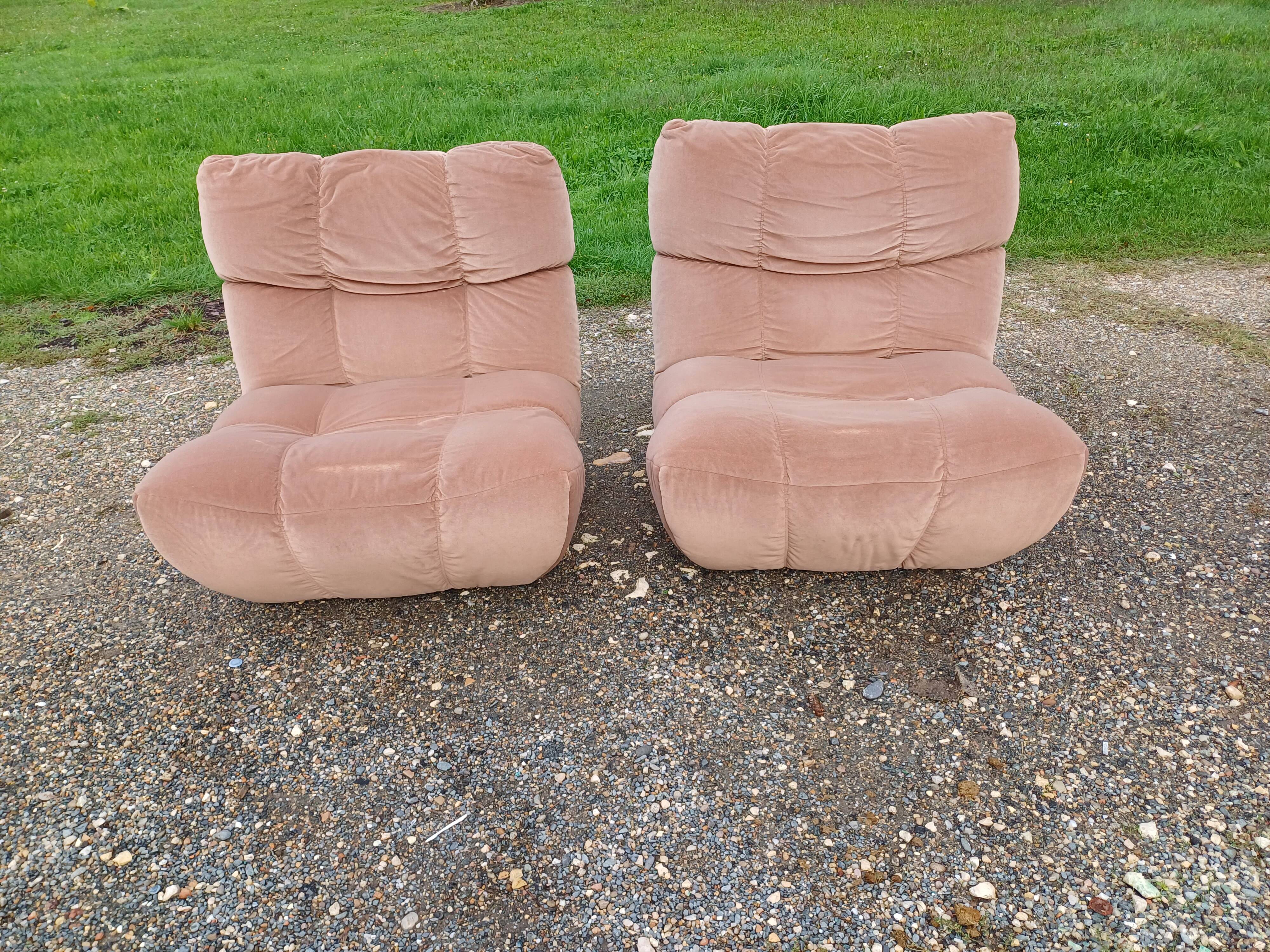 Pair of Circa 70's Armchairs
