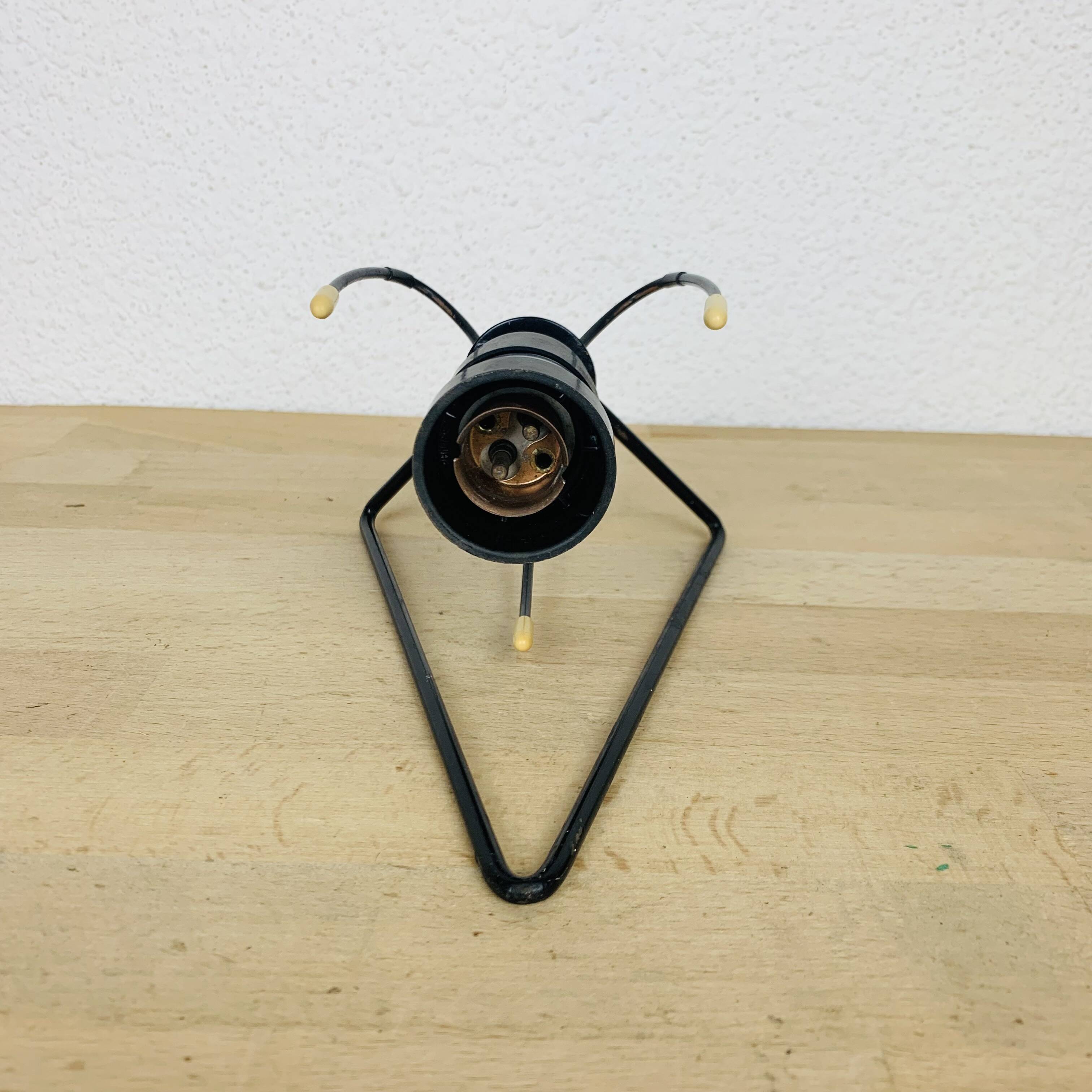 Louis Kalff wall lamp from the 50s, opaline