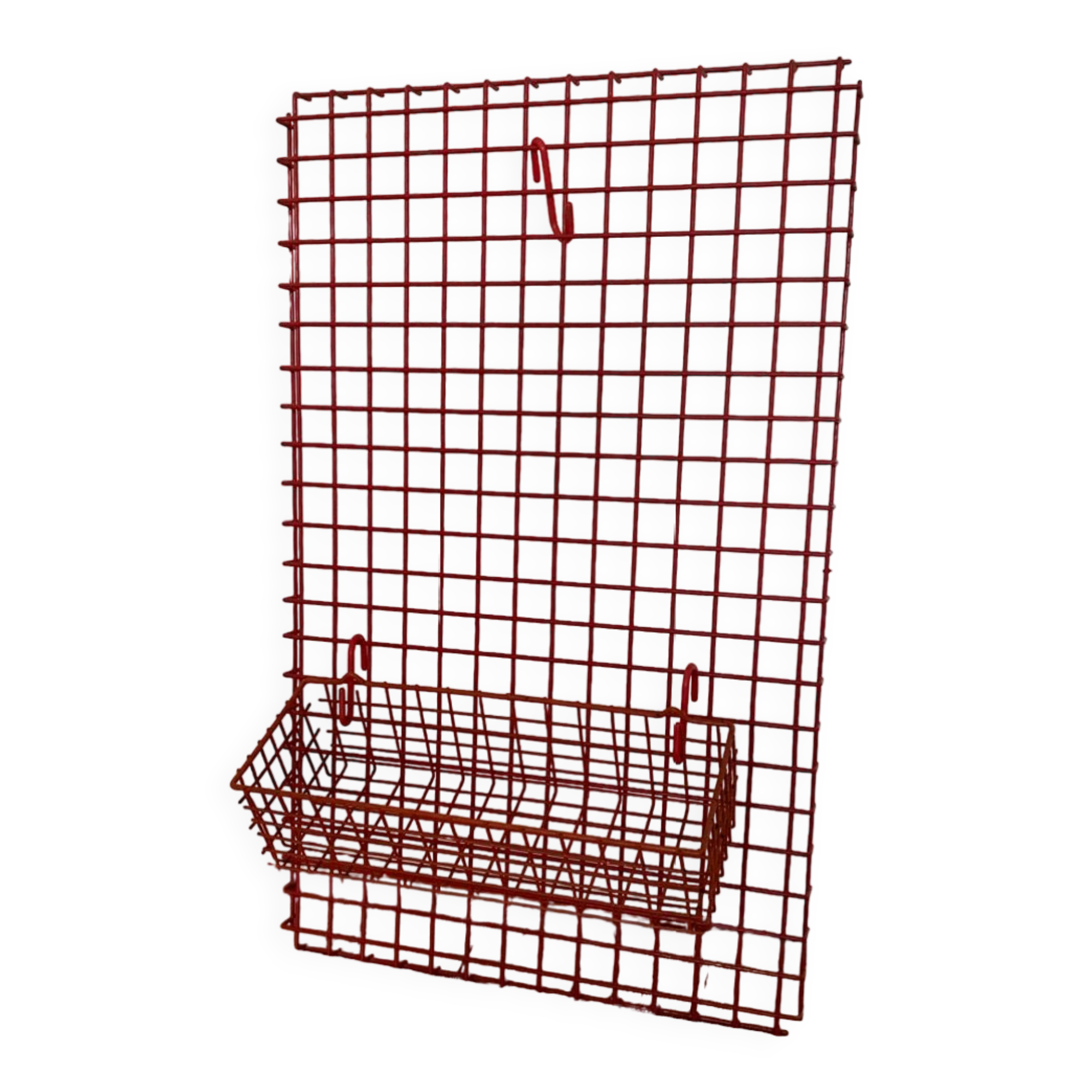 Italian kitchen or office wall organizer year 70