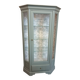 Bronze green display cabinet bookshelf