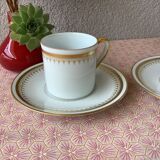 Cerabel porcelain cups from Baudour Belgium