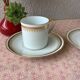 Cerabel porcelain cups from Baudour Belgium