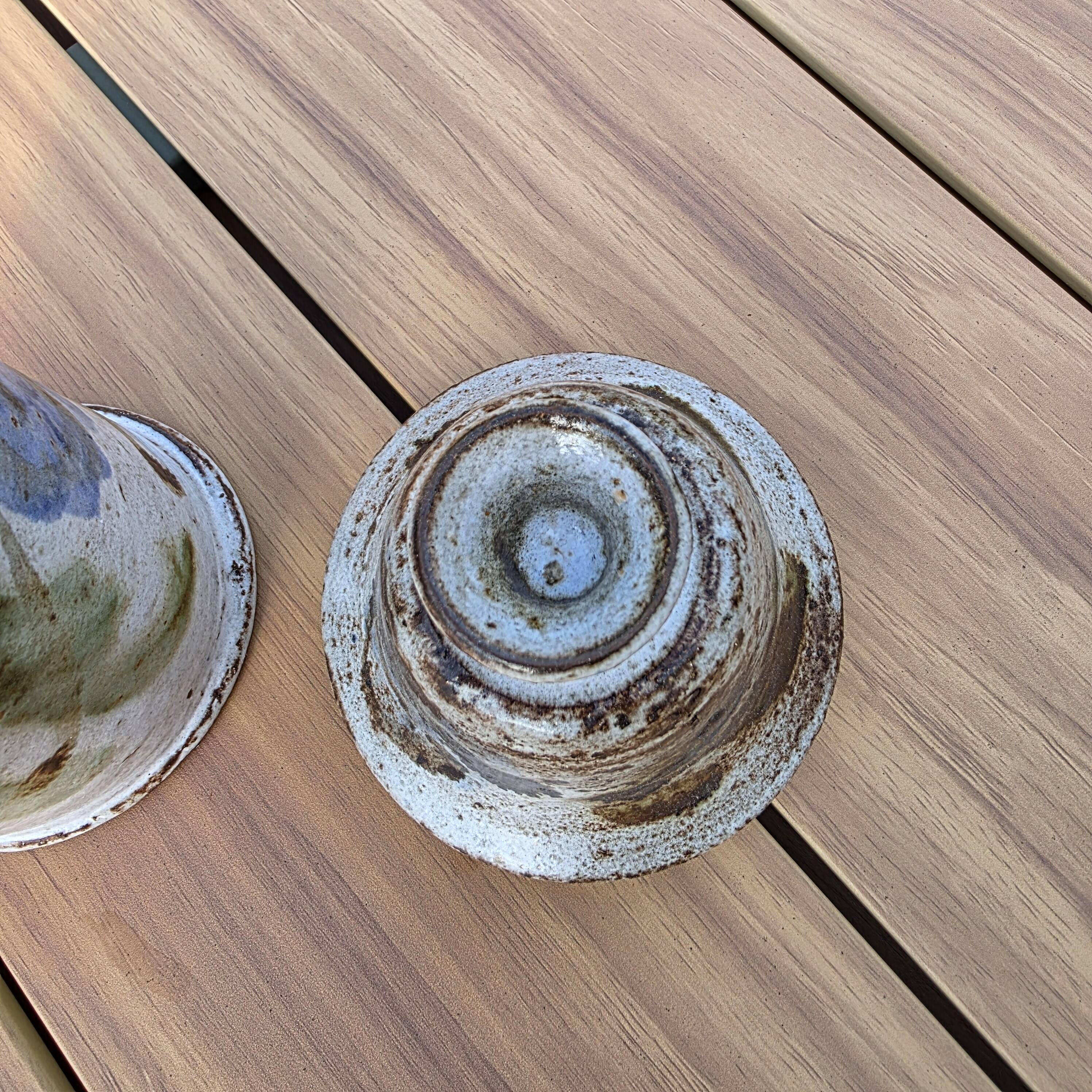 Vintage Covered Pot Duo - Vallauris Ceramic - 60s/70s
