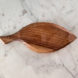 Petit plateau en bois exotique vintage