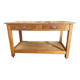 Meuble de métier sur roulettes