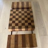 Table 50/60 wooden chess game of end