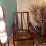 Scandinavian armchair in vintage teak