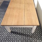 Solid oak farm coffee table
