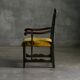Rustic Folk Art Armchair, France, 19th Century
