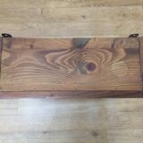 Pine window, hanging shelf